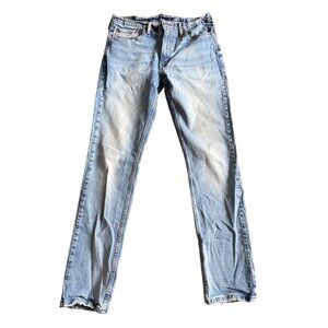 Levis 512 Mens Light Wash Denim Jeans Straight Fit sz36/34